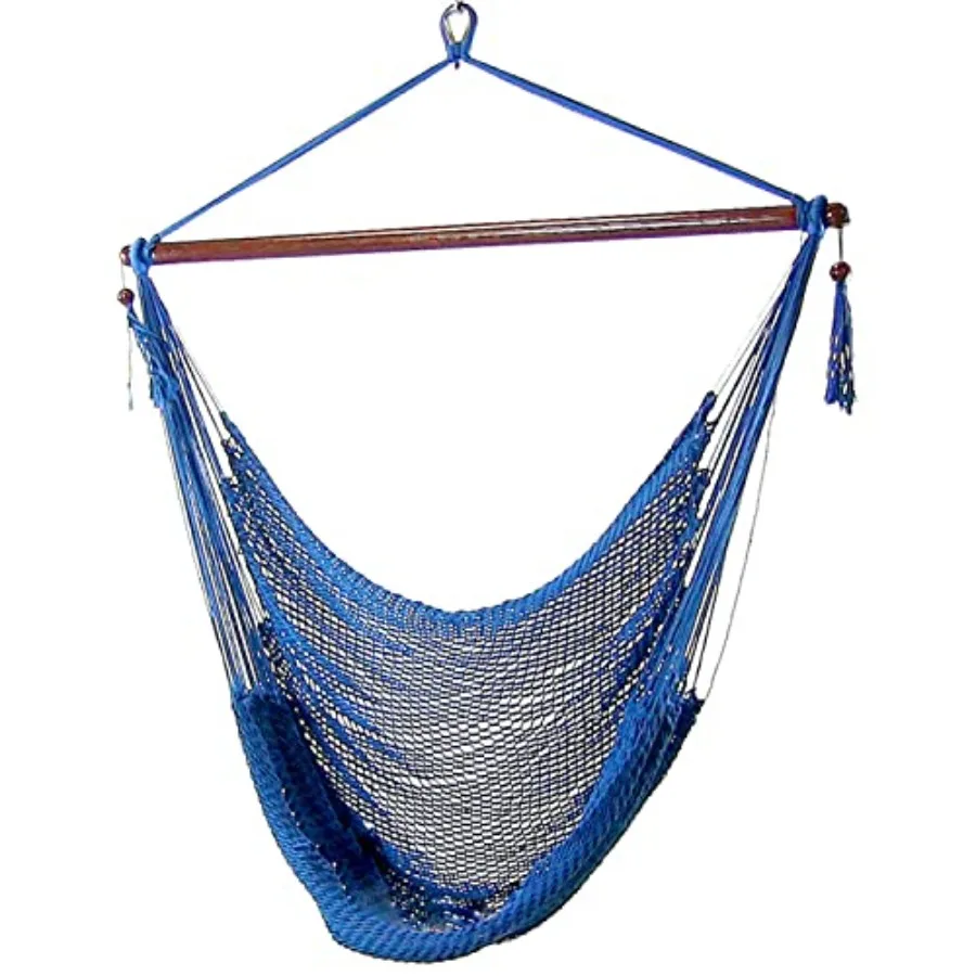 Sunnydaze Outdoor Hammock Chair Swing for Reading - Hanging Hammock Swing for Indoor or Patio - 300lb Capacity - XL
Sunnydaze Outdoor Hammock Chair Swing for Reading - Hanging Hammock Swing for Indoor or Patio - 300lb Capacity - XL