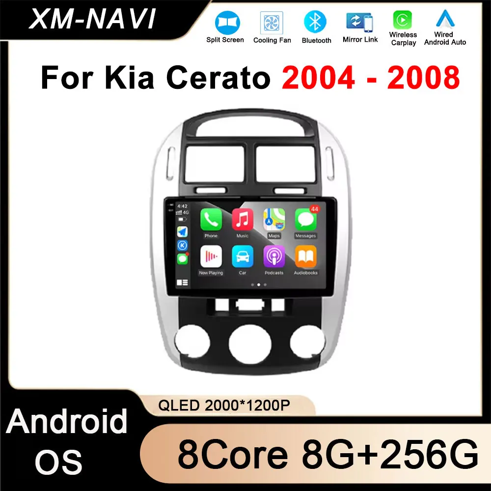 9" Car Radio For Kia Cerato 2004 - 2008 Carplay Wireless Smart Stereo Android OS Auto 360 Cam Multimedia player Blutooth DSP BT
9" Car Radio For Kia Cerato 2004 - 2008 Carplay Wireless Smart Stereo Android OS Auto 360 Cam Multimedia player Blutooth DSP BT