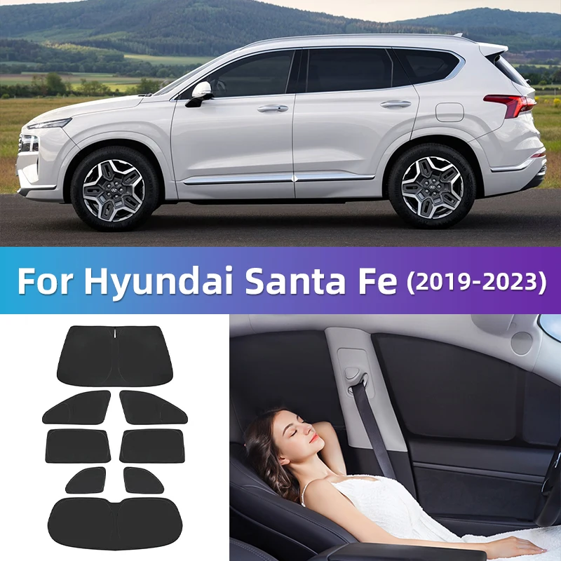 Для Hyundai Santa Fe TM SantaFe 2019-2022 2023 полное покрытие под заказ автомобильный оконный солнцезащитный козырек для конфиденциальности Штора для путешествий кемпинга
Для Hyundai Santa Fe TM SantaFe 2019-2022 2023 полное покрытие под заказ автомобильный оконный солнцезащитный козырек для конфиденциальности Штора для путешествий кемпинга