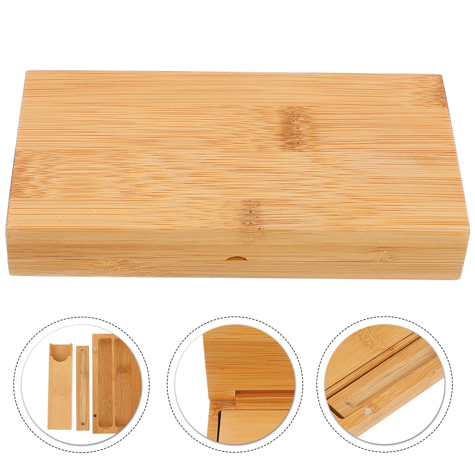 3pcs Incense Stick Box Natural Sandalwood Storage Case Portable Lightweight Design Incense Container Holder Home Decor
3pcs Incense Stick Box Natural Sandalwood Storage Case Portable Lightweight Design Incense Container Holder Home Decor