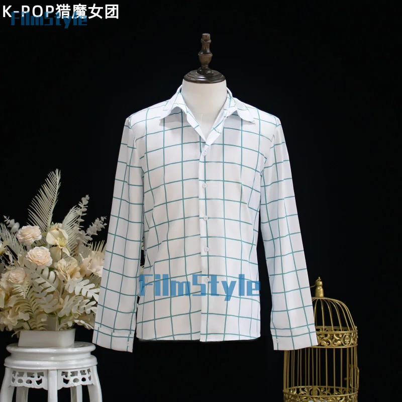 KPop Demon Hunters Saja Boys Jinu Cosplay Costume Uniform Halloween Carnival Party Christmas Play Role Clothes Clothing
KPop Demon Hunters Saja Boys Jinu Cosplay Costume Uniform Halloween Carnival Party Christmas Play Role Clothes Clothing