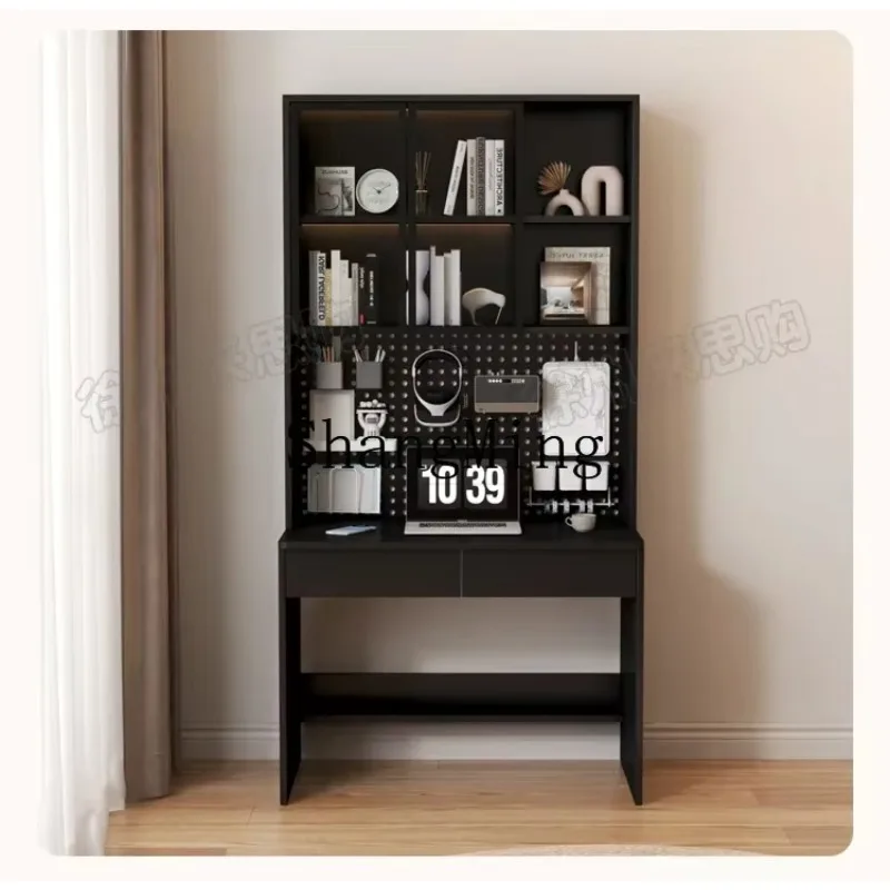 CLLminimalist high-end inductive computer desk household desk, single integrated bookcase
CLLminimalist high-end inductive computer desk household desk, single integrated bookcase