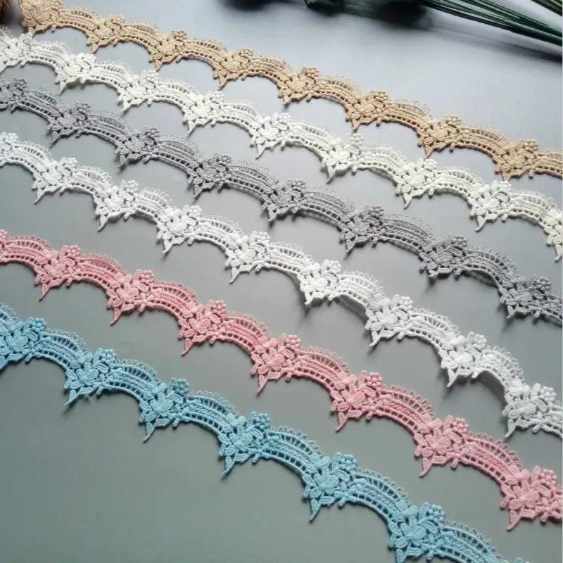 3 Yard Vintage Flower Lace Embroidered Lace Trim Ribbon Applique DIY Sewing Craft Crochet Fabric Edging Trimmings Dress
3 Yard Vintage Flower Lace Embroidered Lace Trim Ribbon Applique DIY Sewing Craft Crochet Fabric Edging Trimmings Dress