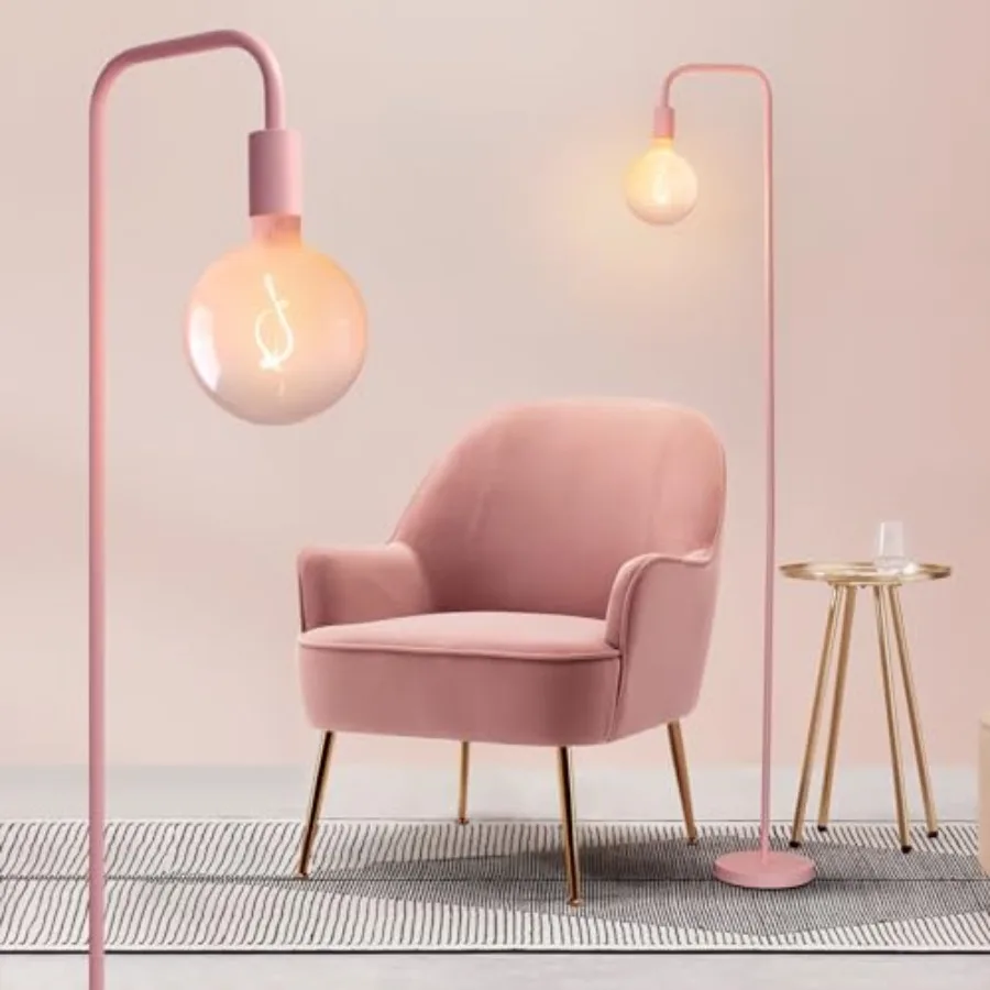 Pink Floor Lamp for Bedroom, Cute Standing Lamp with LED Bulb, Translucent Globe Glass Warm Lighting. Globe Floor Lamp for Livi
Pink Floor Lamp for Bedroom, Cute Standing Lamp with LED Bulb, Translucent Globe Glass Warm Lighting. Globe Floor Lamp for Livi