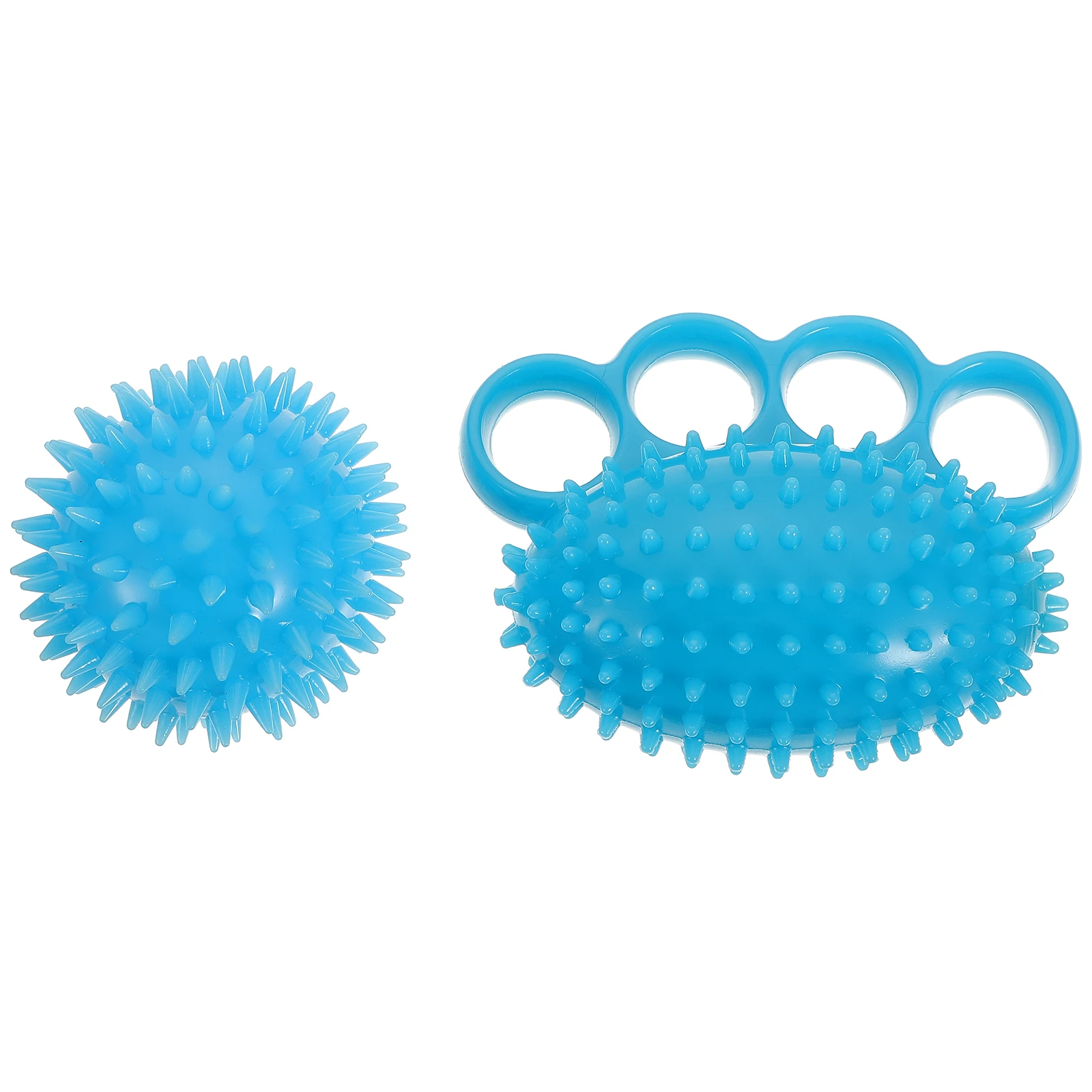 2 Pcs Grip Ball Massage Balls Strengthening Point Fingers Blue Tpr Hand Exercisers for Therapy
2 Pcs Grip Ball Massage Balls Strengthening Point Fingers Blue Tpr Hand Exercisers for Therapy
