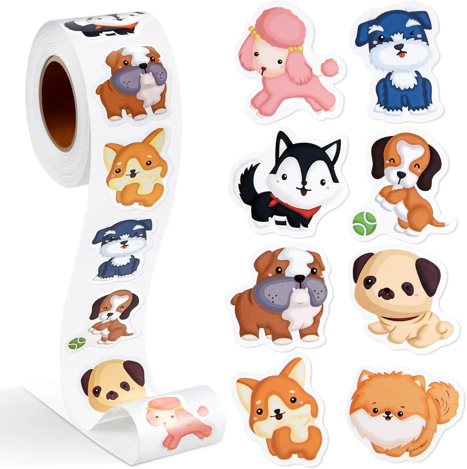 500Pcs/ Roll Pet Dog Reward Sticker Fun MotivationSticker for School Teacher Student Stationery Stickers Kids
500Pcs/ Roll Pet Dog Reward Sticker Fun MotivationSticker for School Teacher Student Stationery Stickers Kids
