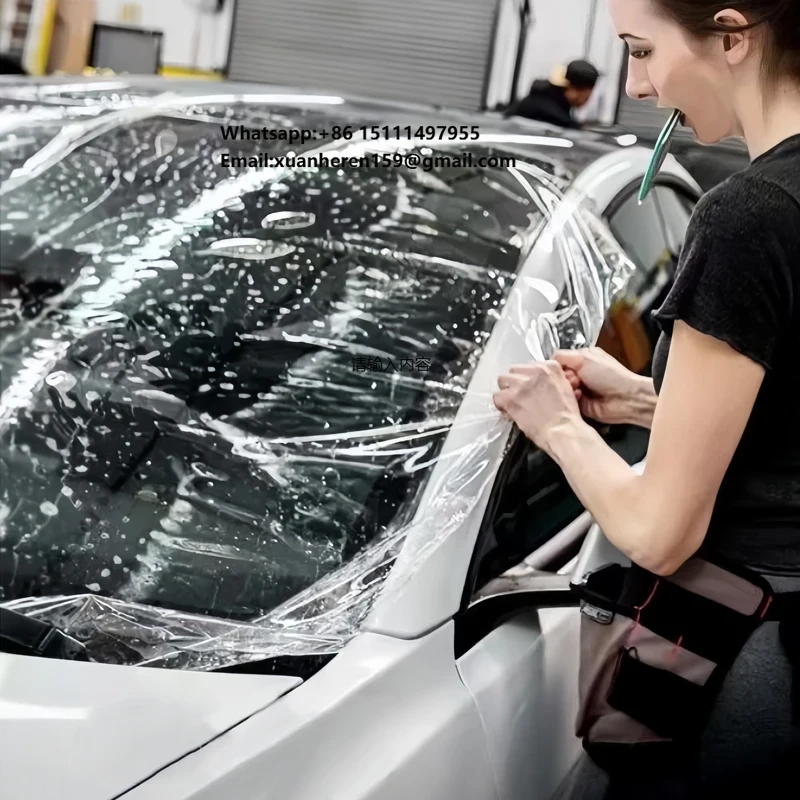 Custom High Hydrophobic Sand Proof TPU Windshield Film Armor Film Car Front Glass Safety Film Car Windshield Protection Film
Custom High Hydrophobic Sand Proof TPU Windshield Film Armor Film Car Front Glass Safety Film Car Windshield Protection Film
