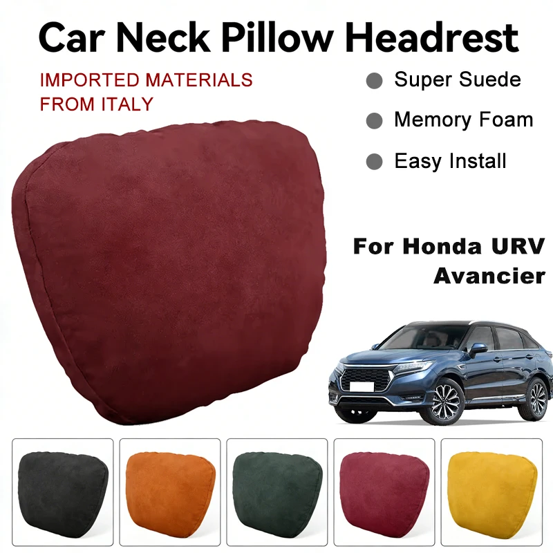 Italy Suede Car Neck Rest Pillow For Honda URV Avancier Seat Head Neck Support Cushion Auto Interior Parts
Italy Suede Car Neck Rest Pillow For Honda URV Avancier Seat Head Neck Support Cushion Auto Interior Parts