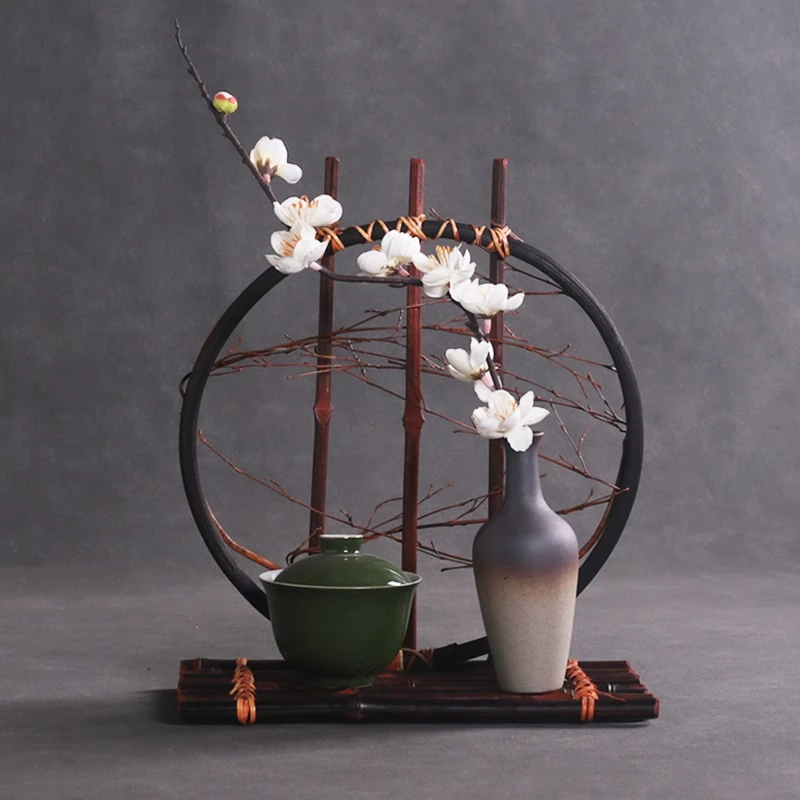 BP85 Handmade Flower Display Stand, Retro Tea Table Decoration, Flower Arrangement Base, Jewelry Display Holder for Living Room
BP85 Handmade Flower Display Stand, Retro Tea Table Decoration, Flower Arrangement Base, Jewelry Display Holder for Living Room