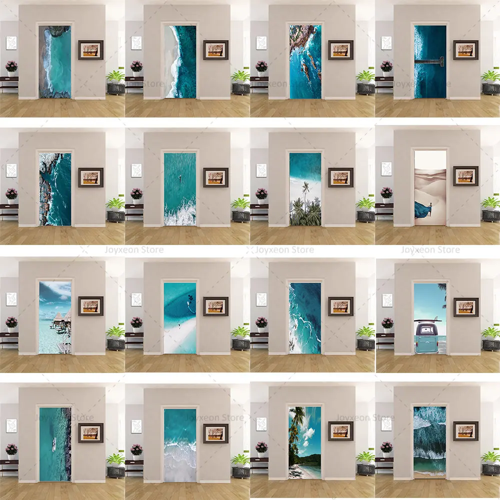 Beach Town Door Sticker Dark Blue Sea Home Decoration Bedroom Living Room Door PVC Waterproof Self Adhesive Poster Door Sticker
Beach Town Door Sticker Dark Blue Sea Home Decoration Bedroom Living Room Door PVC Waterproof Self Adhesive Poster Door Sticker
