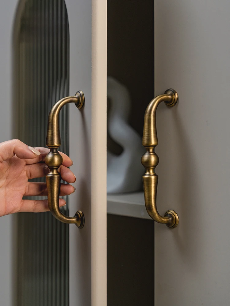 Tinyhob Retro Antique BNurlin Solid Brass Cabinet Knobs T-bar Long Pull 115-147mm Wardrobe Handle Drop Shipping Available
Tinyhob Retro Antique BNurlin Solid Brass Cabinet Knobs T-bar Long Pull 115-147mm Wardrobe Handle Drop Shipping Available