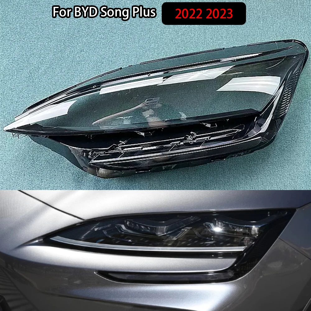 For BYD Song Plus 2022 2023 Front Headlight Cover Transparent Shade Lampshade Headlamp Shell Lens Plexiglass
For BYD Song Plus 2022 2023 Front Headlight Cover Transparent Shade Lampshade Headlamp Shell Lens Plexiglass