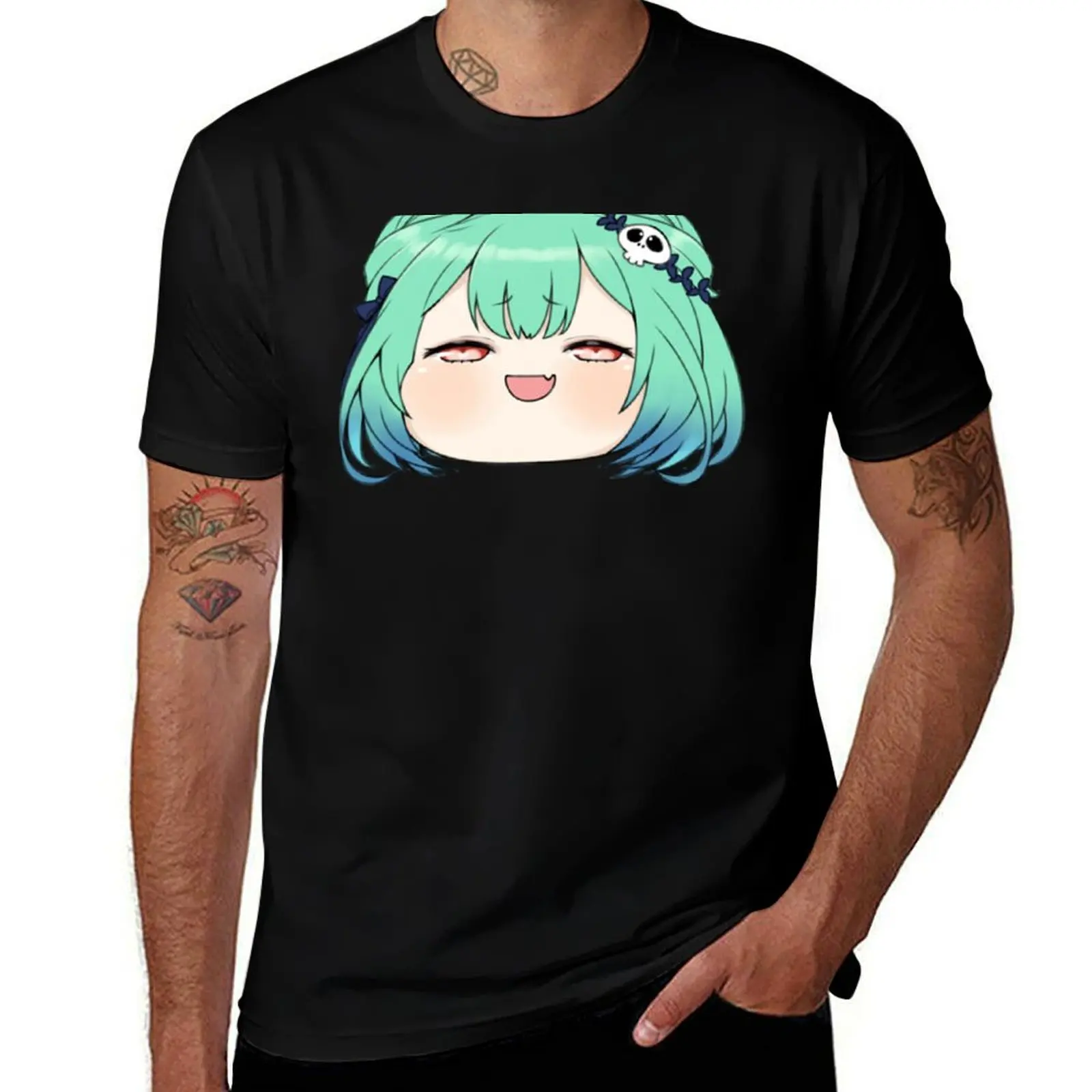 Uruha Rushia Chibi T-Shirt anime figures cotton graphic tees custom t-shirts summer clothes Short sleeve tee men
Uruha Rushia Chibi T-Shirt anime figures cotton graphic tees custom t-shirts summer clothes Short sleeve tee men