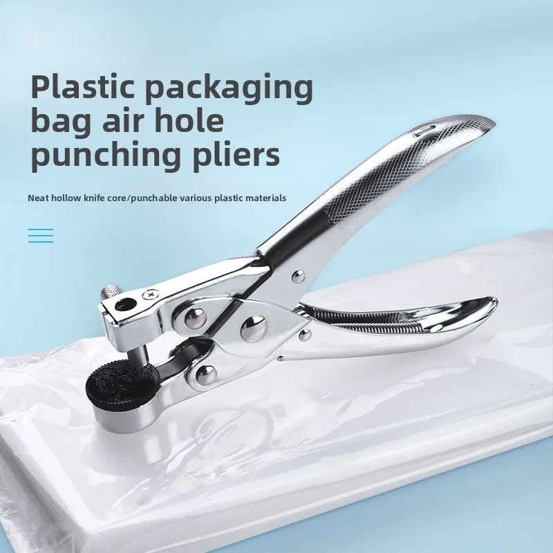 9731PP Дырокол для пластиковых пакетов Плоскогубцы для пробивания отверстий в пластиковом пакете Ручной дырокол из ПВХ Одиночный 
9731PP Дырокол для пластиковых пакетов Плоскогубцы для пробивания отверстий в пластиковом пакете Ручной дырокол из ПВХ Одиночный