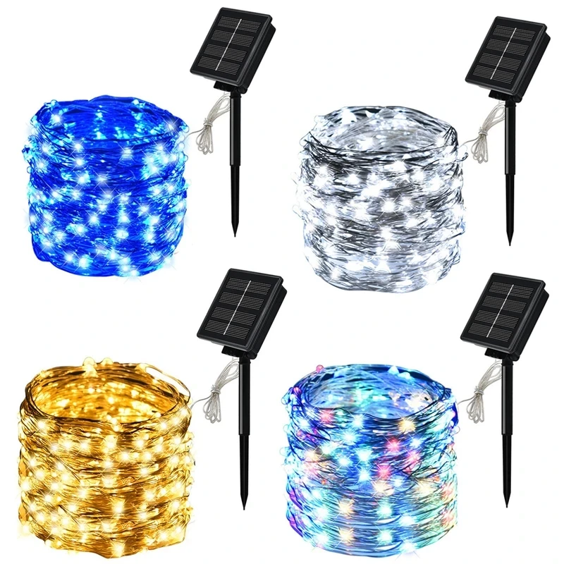 Solar Fairy String Lights 10m/20m Waterproof Outdoor Garland Lamp Outdoor Rwedding Christmas Party Decoration String Lights
Solar Fairy String Lights 10m/20m Waterproof Outdoor Garland Lamp Outdoor Rwedding Christmas Party Decoration String Lights