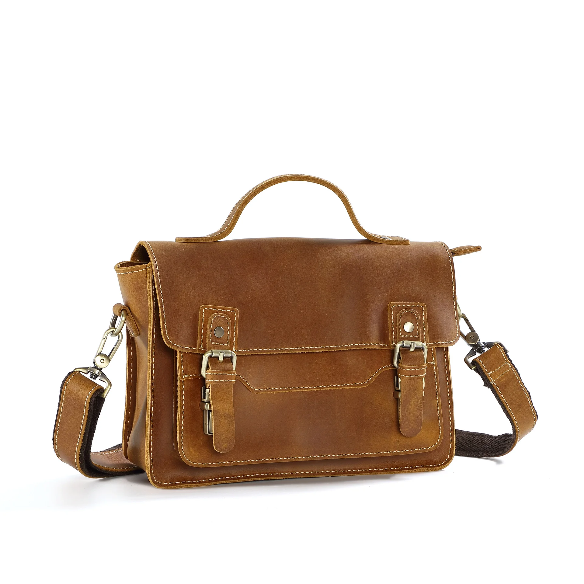 AIGUONIU Leather Shoulder Bag for Men Crossbody Bag Crazy Horse Leather Handbag Vintage Genuine Cow Leather Messenger Briefcase
AIGUONIU Leather Shoulder Bag for Men Crossbody Bag Crazy Horse Leather Handbag Vintage Genuine Cow Leather Messenger Briefcase