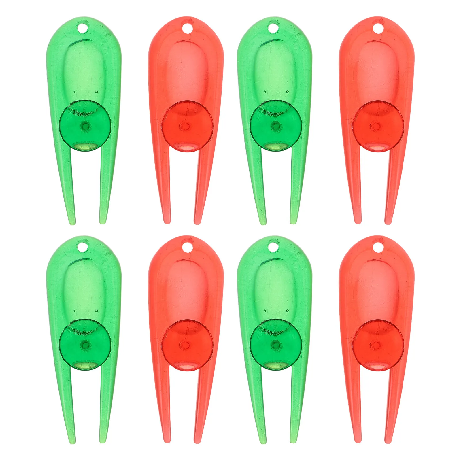 8Pcs Plastic Golf Divot Repair Tool Set - Premium Compact Turf Repair Fork for Pitch Mark Fixing Green Maintenance Portable Golf
8Pcs Plastic Golf Divot Repair Tool Set - Premium Compact Turf Repair Fork for Pitch Mark Fixing Green Maintenance Portable Golf