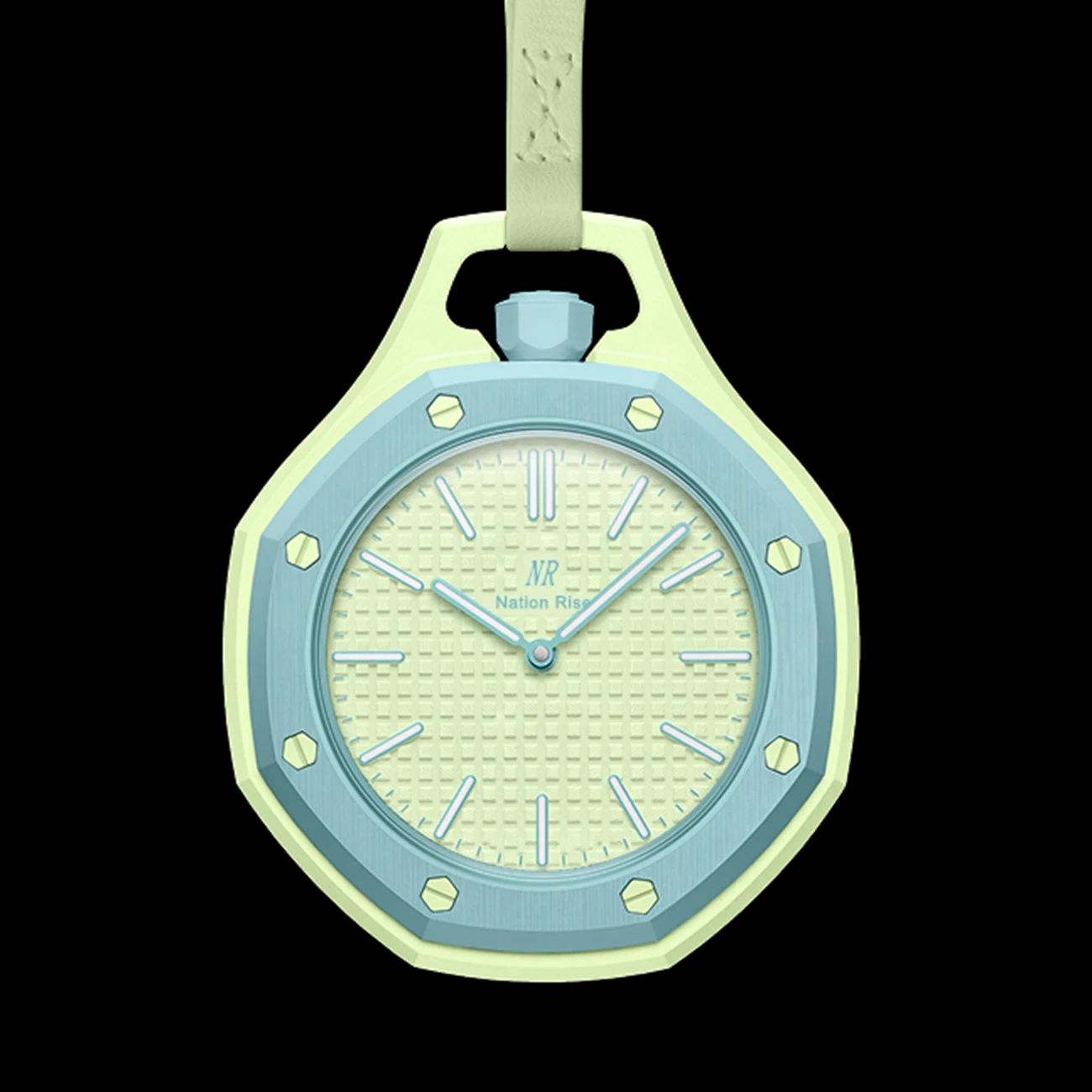 New Pop Style Pocket Watch Men's and Women's Colored Candy Octagonal Quartz Movement Leather Lanyard Casual Fashion Gift
New Pop Style Pocket Watch Men's and Women's Colored Candy Octagonal Quartz Movement Leather Lanyard Casual Fashion Gift