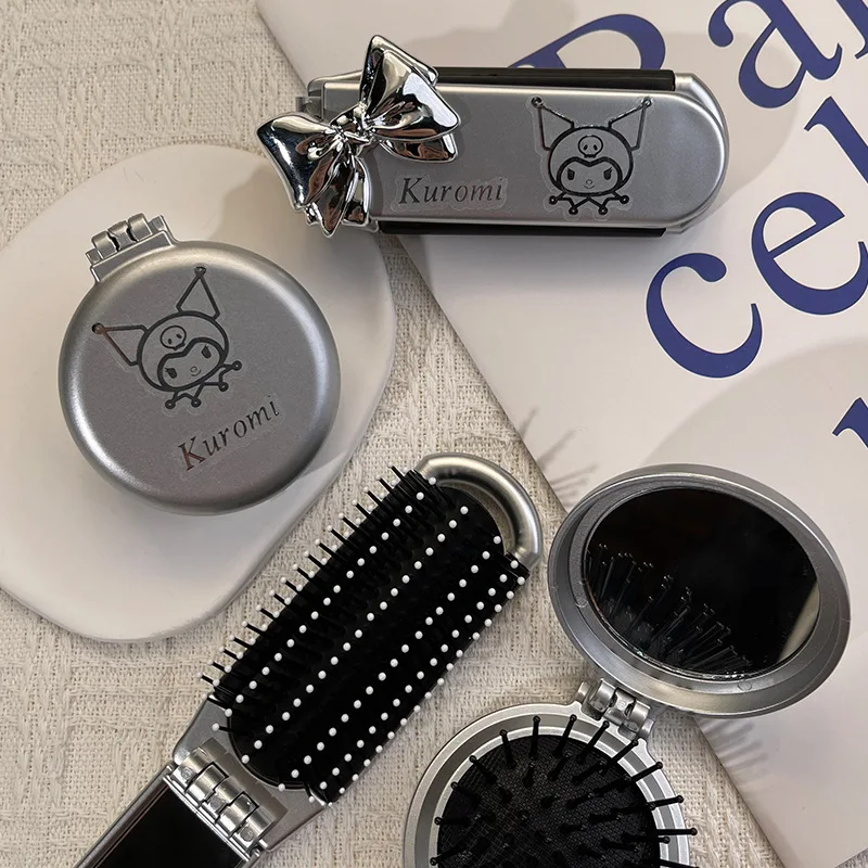 1Pcs Hello Kitty Sanrio Folding Hair Comb Hair Styling with Mirror My Melody Cinnamoroll Anime Portable Travel Small Comb Tools
1Pcs Hello Kitty Sanrio Folding Hair Comb Hair Styling with Mirror My Melody Cinnamoroll Anime Portable Travel Small Comb Tools