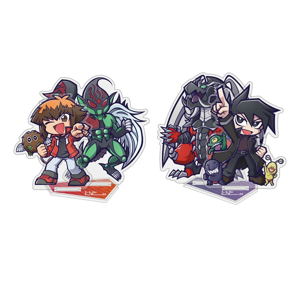 Anime Yu-Gi-Oh! GX Acrylic Stand Doll Game YuGiOh Jaden Yuki Judai Manjoume Jun Figure Model Plate Cosplay Toy for Gift
Anime Yu-Gi-Oh! GX Acrylic Stand Doll Game YuGiOh Jaden Yuki Judai Manjoume Jun Figure Model Plate Cosplay Toy for Gift