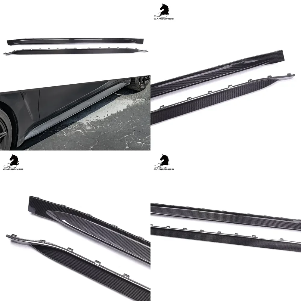 OEM Style Dry Carbon Fiber Side Skirts Performance Body Kit Extension Upgrade for G80 M3 2021+
OEM Style Dry Carbon Fiber Side Skirts Performance Body Kit Extension Upgrade for G80 M3 2021+