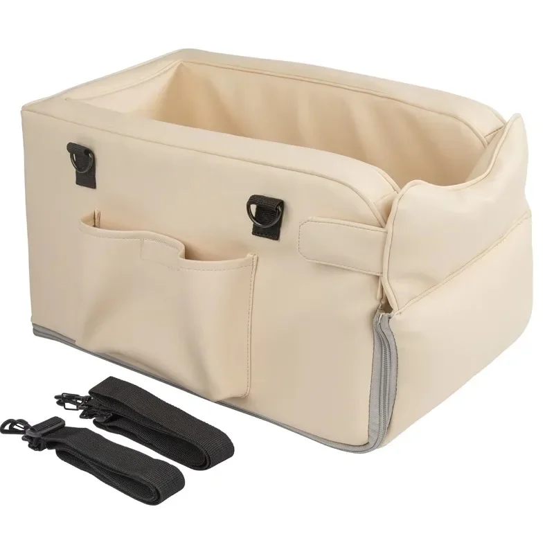 Portable Removable Leather Small Animal Pet Car Seat Car Armrest Booster Seat #$ 
Portable Removable Leather Small Animal Pet Car Seat Car Armrest Booster Seat #$