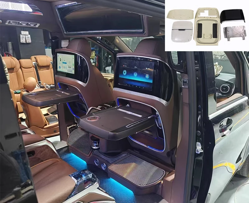 Подходит для vito v260 Weilfa Transit Orio и других автомобильных ТВ-кресел MPV, спинки развлекательного стола
Подходит для vito v260 Weilfa Transit Orio и других автомобильных ТВ-кресел MPV, спинки развлекательного стола