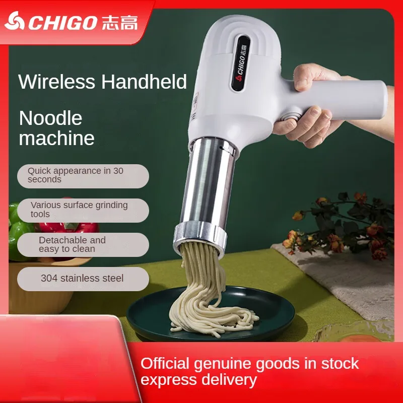 5-in-1 Electric Noodle Pasta Maker with Stainless Steel Blades Handheld and Automatic Home Use 5 Mold Attachments
5-in-1 Electric Noodle Pasta Maker with Stainless Steel Blades Handheld and Automatic Home Use 5 Mold Attachments