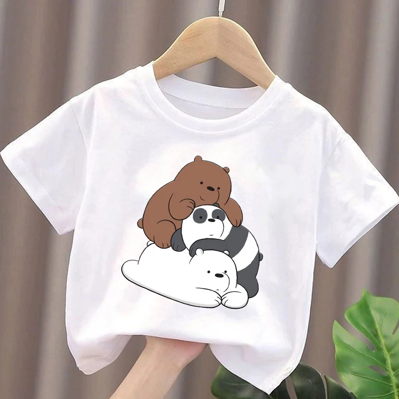 We Bare Bears Short Sleeve T Shirt Cartoon Character Printed Cotton Tees Anime Summer Casual Crew Neck Tops Cute Birthday Gifts
We Bare Bears Short Sleeve T Shirt Cartoon Character Printed Cotton Tees Anime Summer Casual Crew Neck Tops Cute Birthday Gifts