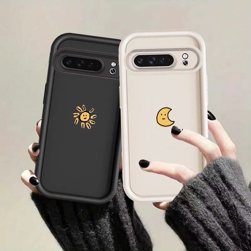 Cute Sun Moon Cartoon For Google Pixel 9 8A 8 7A 7 Soft Eye Ladder Phone Case Cover
Cute Sun Moon Cartoon For Google Pixel 9 8A 8 7A 7 Soft Eye Ladder Phone Case Cover