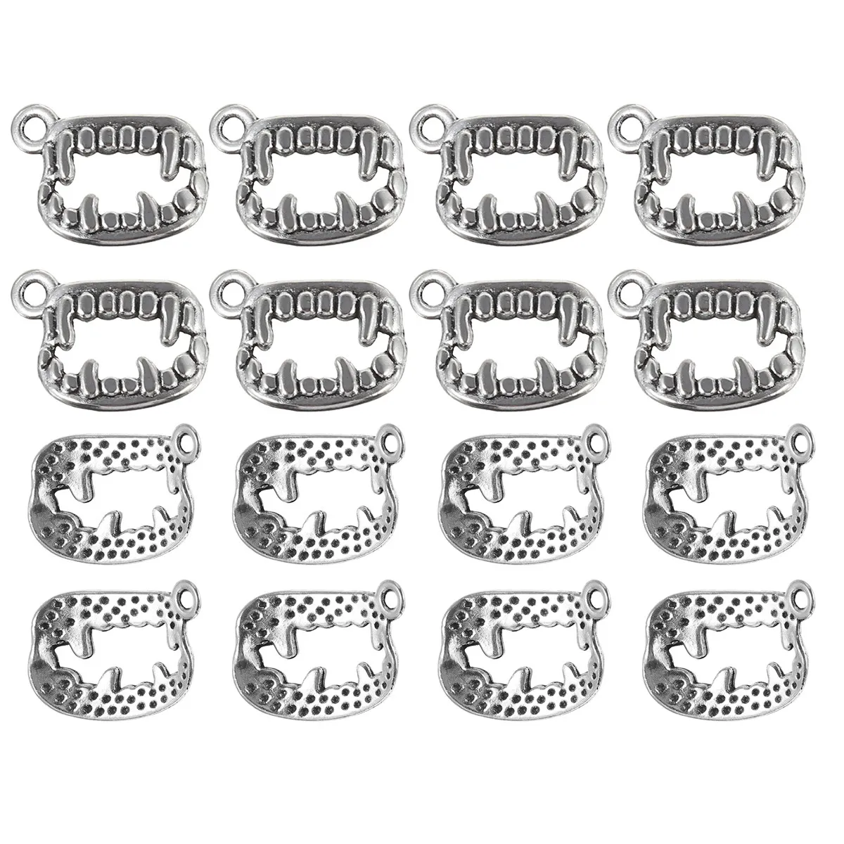 80Pcs Halloween Jewelry Pendant Zombie Teeth DIY Charms for Necklace Bracelet Earring Making Accessories Zombie Teeth Pendant
80Pcs Halloween Jewelry Pendant Zombie Teeth DIY Charms for Necklace Bracelet Earring Making Accessories Zombie Teeth Pendant