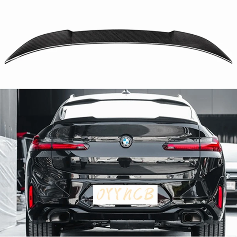 Задний спойлер из углеродного волокна в стиле CS для BMW X4 G02/X4M F98, крыло багажника 2018-2023 FRP глянцевый черный кованый УГЛЕРОДНЫЙ
Задний спойлер из углеродного волокна в стиле CS для BMW X4 G02/X4M F98, крыло багажника 2018-2023 FRP глянцевый черный кованый УГЛЕРОДНЫЙ