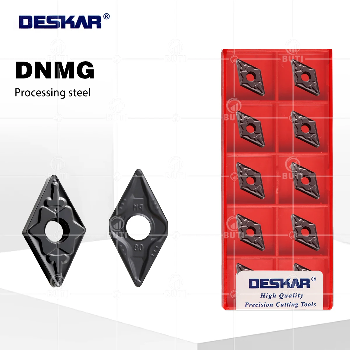 DESKAR 100% оригинальное лезвие с ЧПУ DNMG 150404 ДУМГ 150408 -ТМ ДНМГ 150608 -PM LF9118 Режущий инструмент из сплава Износостойкая обработка стали
DESKAR 100% оригинальное лезвие с ЧПУ DNMG 150404 ДУМГ 150408 -ТМ ДНМГ 150608 -PM LF9118 Режущий инструмент из сплава Износостойкая обработка стали
