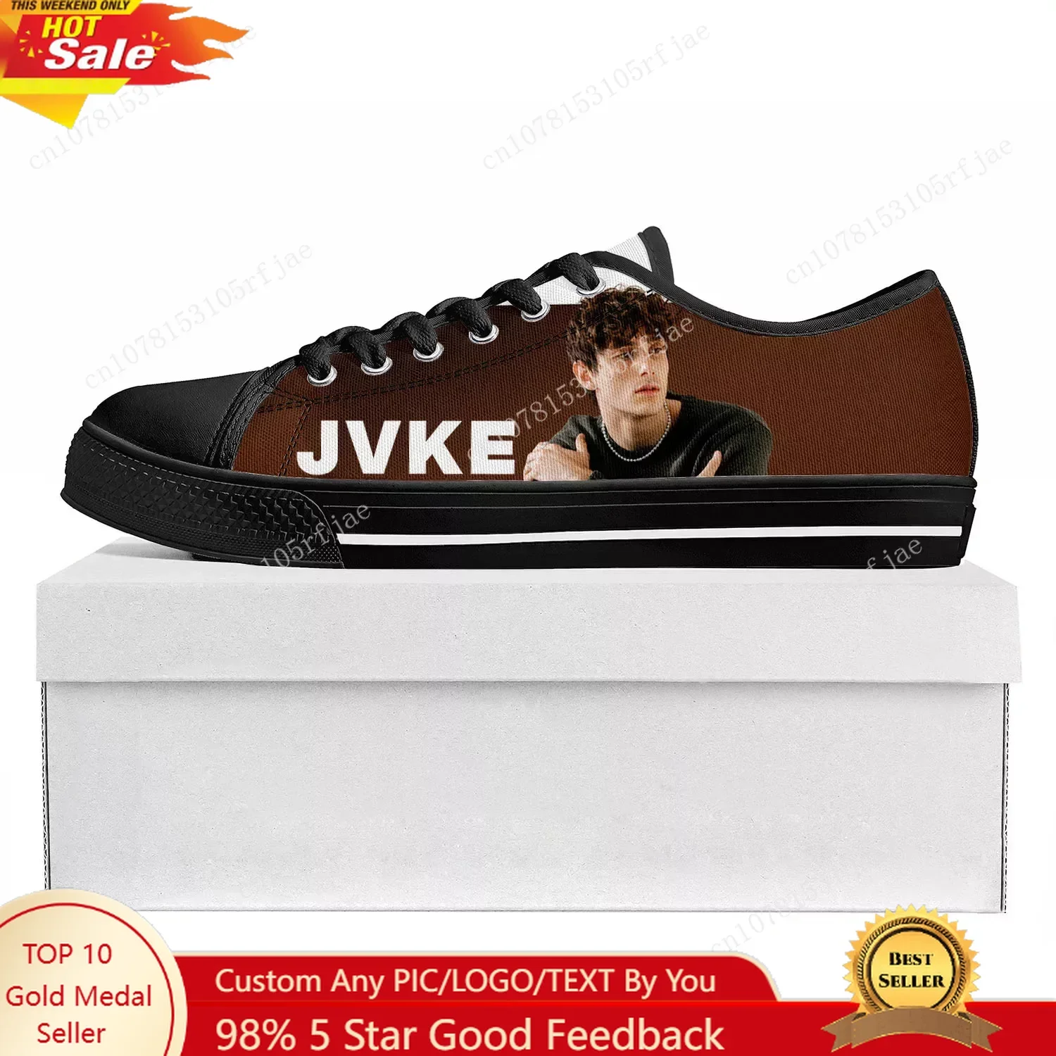 JVKE Popular Singer Pop Low Top High Quality Sneakers Mens Womens Teenager Canvas Sneaker Prode Casual Couple Shoes Custom Shoe
JVKE Popular Singer Pop Low Top High Quality Sneakers Mens Womens Teenager Canvas Sneaker Prode Casual Couple Shoes Custom Shoe