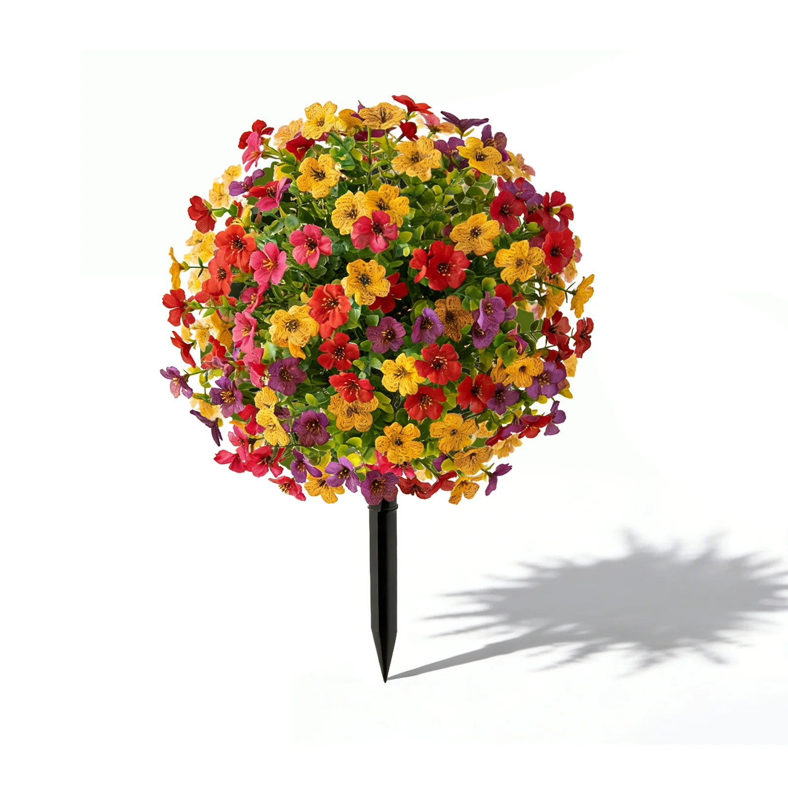 1/2PC Artificial Flowers for Outdoors, UV Resistant Faux Topiary Ball Plants with Ground Stakes, 22 Inch Realistic Fake Greenery Bushes, Waterproof Fade Proof for Garden Porch Patio Yard Decor
1/2PC Artificial Flowers for Outdoors, UV Resistant Faux Topiary Ball Plants with Ground Stakes, 22 Inch Realistic Fake Greenery Bushes, Waterproof Fade Proof for Garden Porch Patio Yard Decor