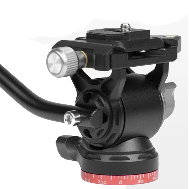 Panoramic Tripod Head Hydraulic Fluid Video Damping Head for Tripod Monopod Camera Holder Stand for SLR DSLR Camera
Panoramic Tripod Head Hydraulic Fluid Video Damping Head for Tripod Monopod Camera Holder Stand for SLR DSLR Camera