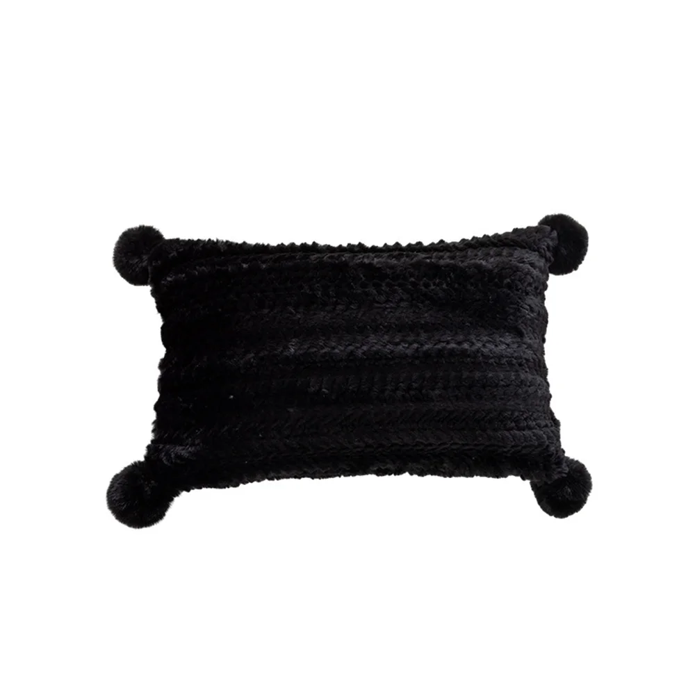 Black Weaving Striped Cushion Covers Chenille Pillowcases Solid Pillow Cover Home Decor for Couch Bed Sofa Living Room 30*50CM
Black Weaving Striped Cushion Covers Chenille Pillowcases Solid Pillow Cover Home Decor for Couch Bed Sofa Living Room 30*50CM
