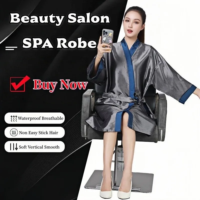 Waterproof Breathable Non Stick Hair SPA Robe CuttingHair Apron Barber Shop Specific Tools Nail Art Beauty Hairdressing Workwear
Waterproof Breathable Non Stick Hair SPA Robe CuttingHair Apron Barber Shop Specific Tools Nail Art Beauty Hairdressing Workwear