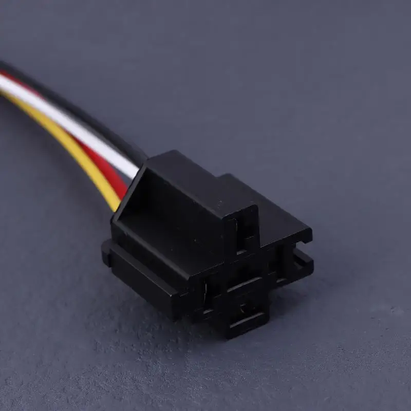 Auto Relay With Wires/Fuse & Socket Base 12V Waterproof 4/5 Pin 40A Amp SPST; Pre-wired Auto Accessories.
Auto Relay With Wires/Fuse & Socket Base 12V Waterproof 4/5 Pin 40A Amp SPST; Pre-wired Auto Accessories.