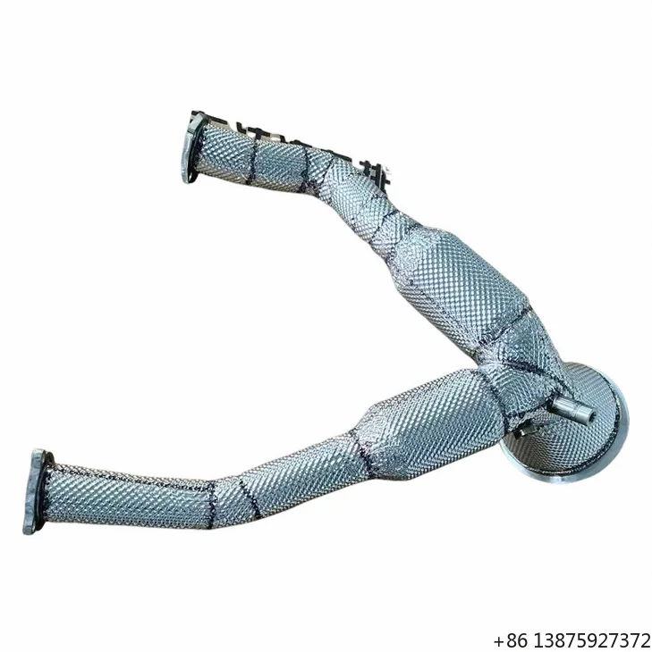 High-Performance for EA839 Engine A6 C8 Muffler Stainless Steel Heat Shield Exhaust Catted Downpipe System
High-Performance for EA839 Engine A6 C8 Muffler Stainless Steel Heat Shield Exhaust Catted Downpipe System
