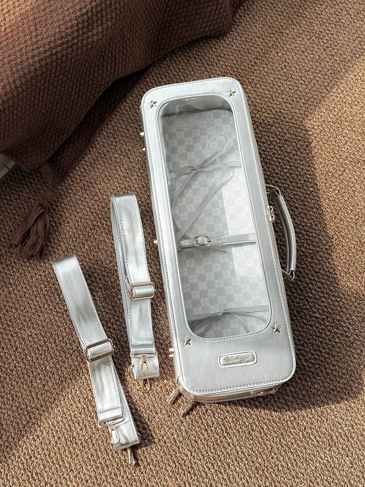 Female Women Handbags Purses Original Daily Versatile Messenger Bag Transparent Ita Bag
Female Women Handbags Purses Original Daily Versatile Messenger Bag Transparent Ita Bag