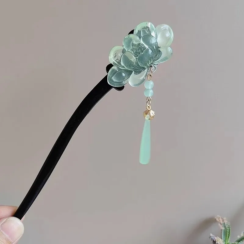 Деревянная заколка для волос в древнем стиле с лотосом и кисточками для женщин, элитная новинка в китайском стиле, головной убор-заколка
Деревянная заколка для волос в древнем стиле с лотосом и кисточками для женщин, элитная новинка в китайском стиле, головной убор-заколка