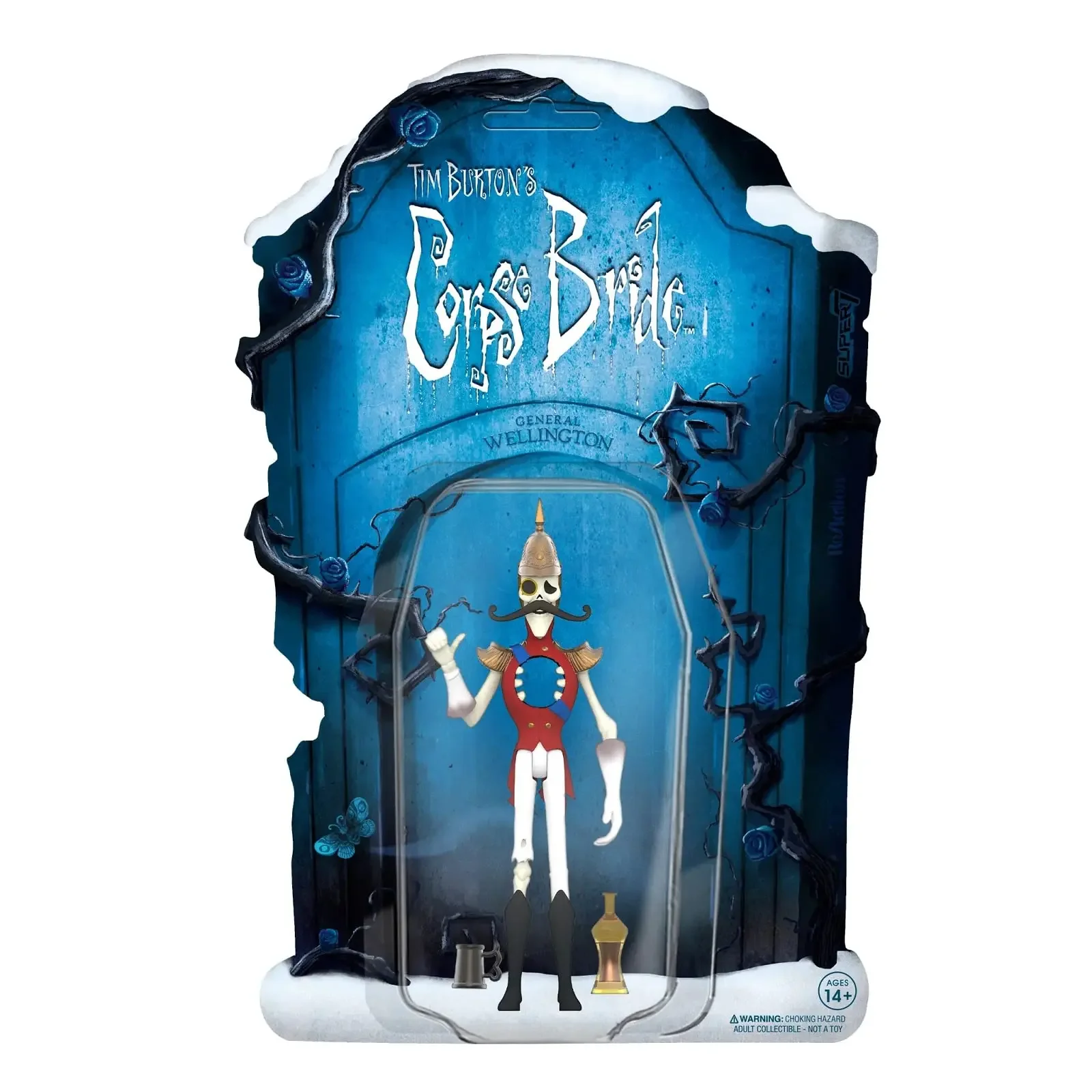 Super7 Tim Burton’s Corpse Bride General Wellington Reaction Action Figure 3.75 Inch Classic Movies Cartoon Character Model Toy
Super7 Tim Burton’s Corpse Bride General Wellington Reaction Action Figure 3.75 Inch Classic Movies Cartoon Character Model Toy