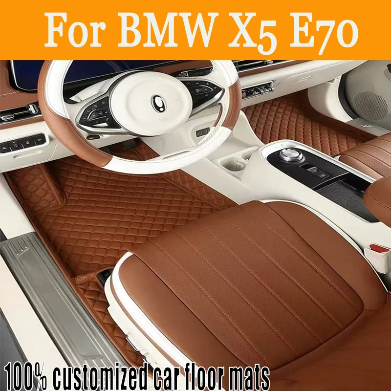 Изготовленные на заказ автомобильные коврики для BMW X5 E70 2006 2007 2008 2009 2010 Авто Роскошные кожаные мужские и женские автомобильные коврики с полным покрытием
Изготовленные на заказ автомобильные коврики для BMW X5 E70 2006 2007 2008 2009 2010 Авто Роскошные кожаные мужские и женские автомобильные коврики с полным покрытием