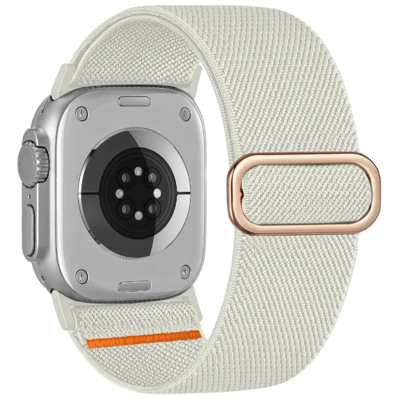 Elastic Nylon iWatch Band,Compatible with Ultra 2/10/9/8/7/6/SE, Sizes 38/40/41/42/44/45/49mm Ideal for Sports/Daily Wear
Elastic Nylon iWatch Band,Compatible with Ultra 2/10/9/8/7/6/SE, Sizes 38/40/41/42/44/45/49mm Ideal for Sports/Daily Wear