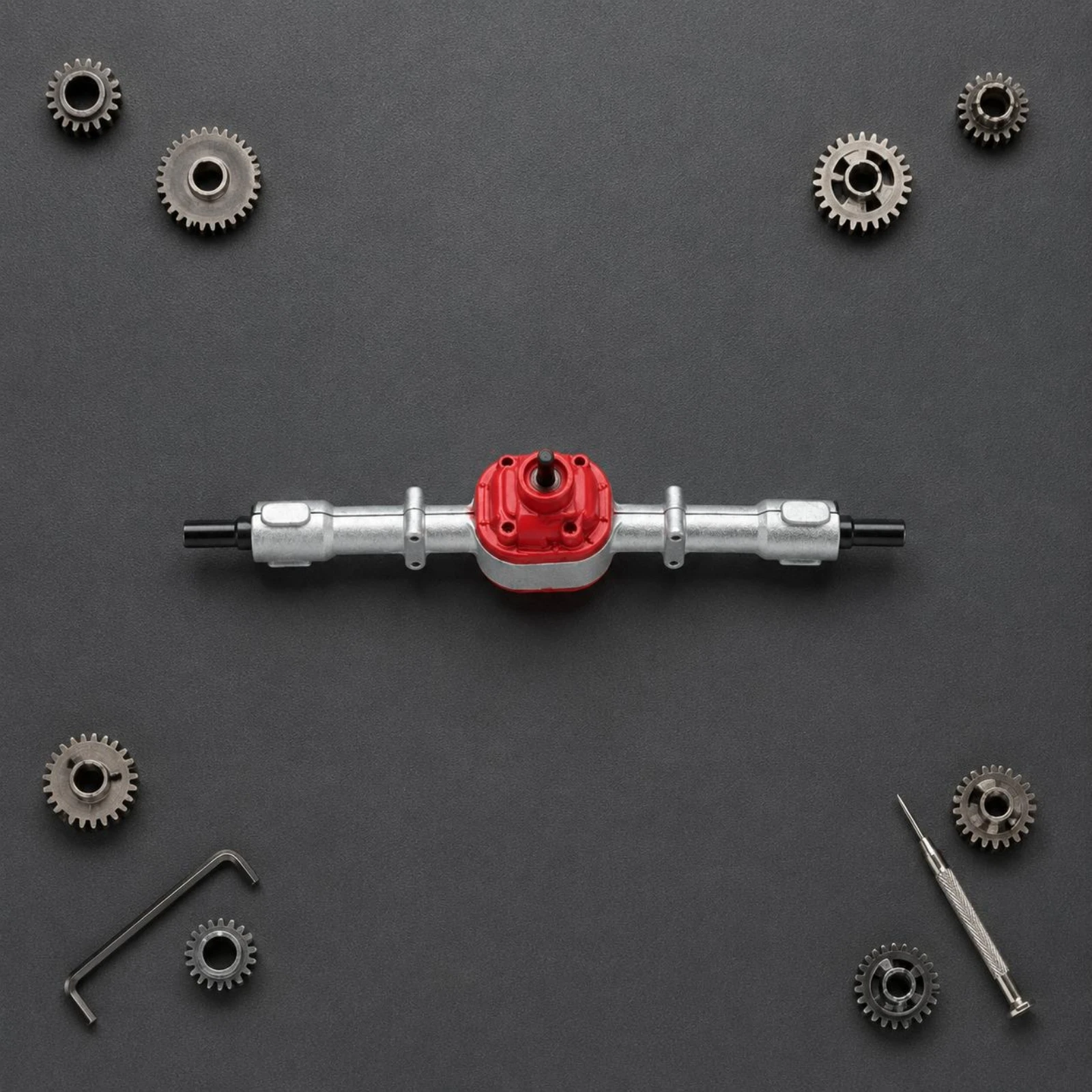 Front Rear Axle Assembly Steel Gears Metal Axle Assembly Heavy Duty Long-Lasting for Repair
Front Rear Axle Assembly Steel Gears Metal Axle Assembly Heavy Duty Long-Lasting for Repair