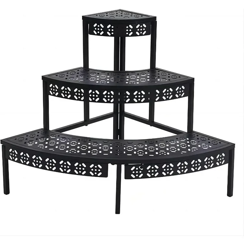 3 Tier Metal Plant Stand,Rectangle or Round Decorative Flower Step,Garden Shelf Flower Pot Holder Storage Organizer Rack
3 Tier Metal Plant Stand,Rectangle or Round Decorative Flower Step,Garden Shelf Flower Pot Holder Storage Organizer Rack