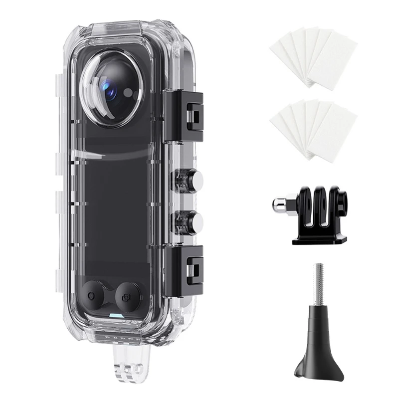 Waterproof shell 60 meters panoramic full invisible diving shell protective shell accessories
Waterproof shell 60 meters panoramic full invisible diving shell protective shell accessories