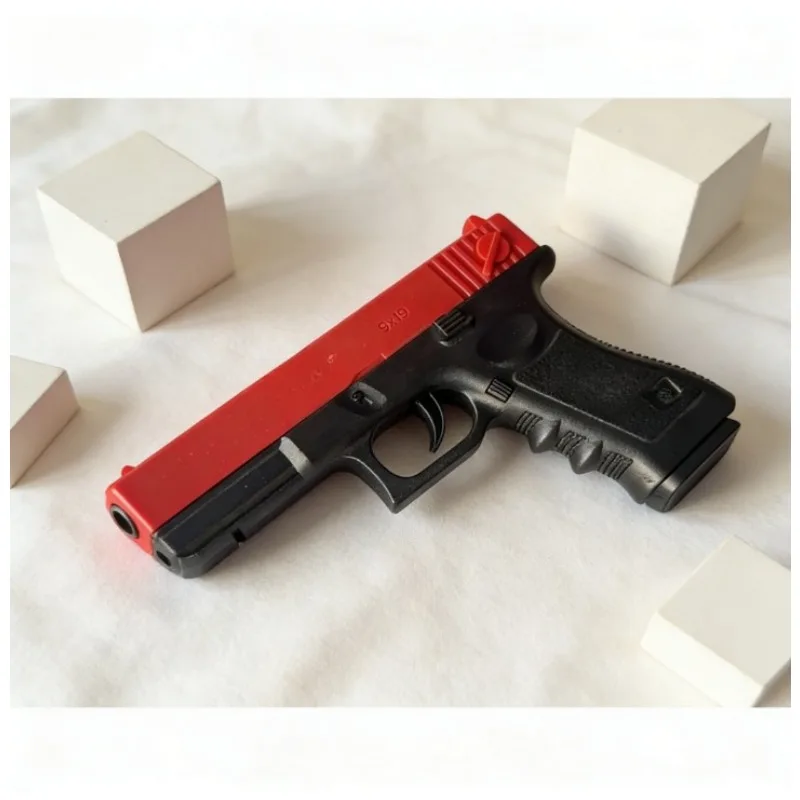 Игрушечный пистолет Alloy G17 для стрельбы мягкими пулями, резиновые пули 7-8 мм, игра с дальней стрельбой, идеальный подарок на день рождения для детей
Игрушечный пистолет Alloy G17 для стрельбы мягкими пулями, резиновые пули 7-8 мм, игра с дальней стрельбой, идеальный подарок на день рождения для детей