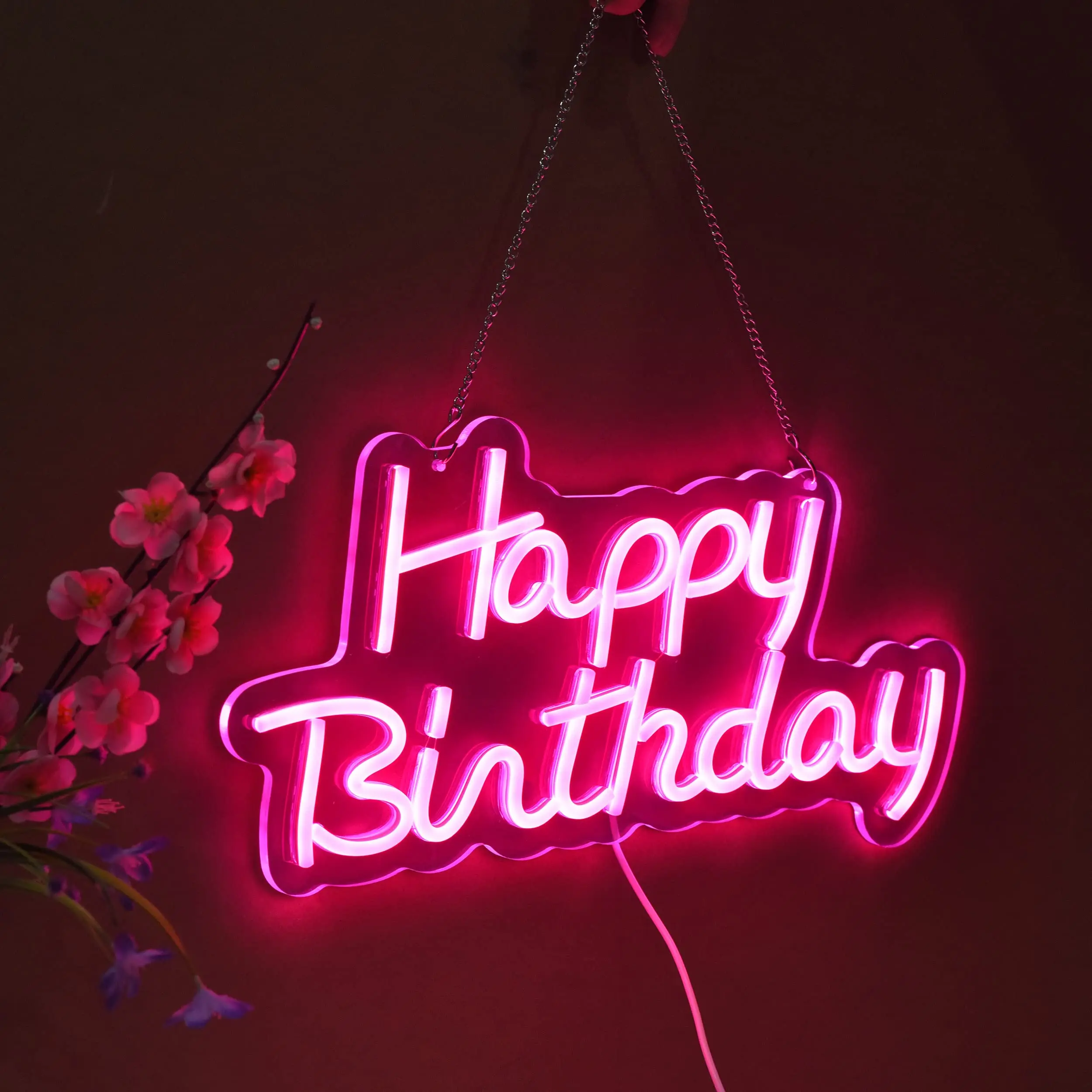 2023 New Happy Birthday Led Neon Sign For Birthday Party Decor Acrylic Usb Powered Gift Room Wall Art Decoration Neon Light
2023 New Happy Birthday Led Neon Sign For Birthday Party Decor Acrylic Usb Powered Gift Room Wall Art Decoration Neon Light